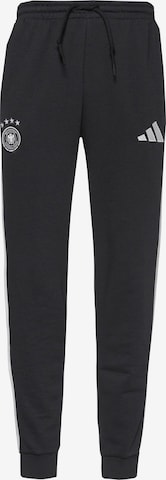 ADIDAS PERFORMANCE Tapered Urheiluhousut 'DFB WM 2026 DNA' värissä musta: etupuoli