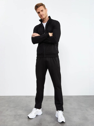 Tuta da jogging in L Tommy Life di colore nero, Visualizzazione prodotti
