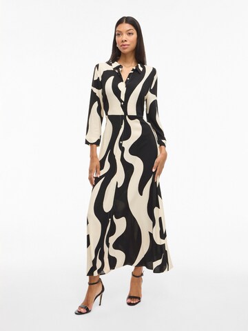 VILA Blusekjole 'VIAya Paya' i sort: forside