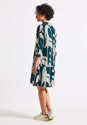 STREET ONE Blusenkleid in Blau