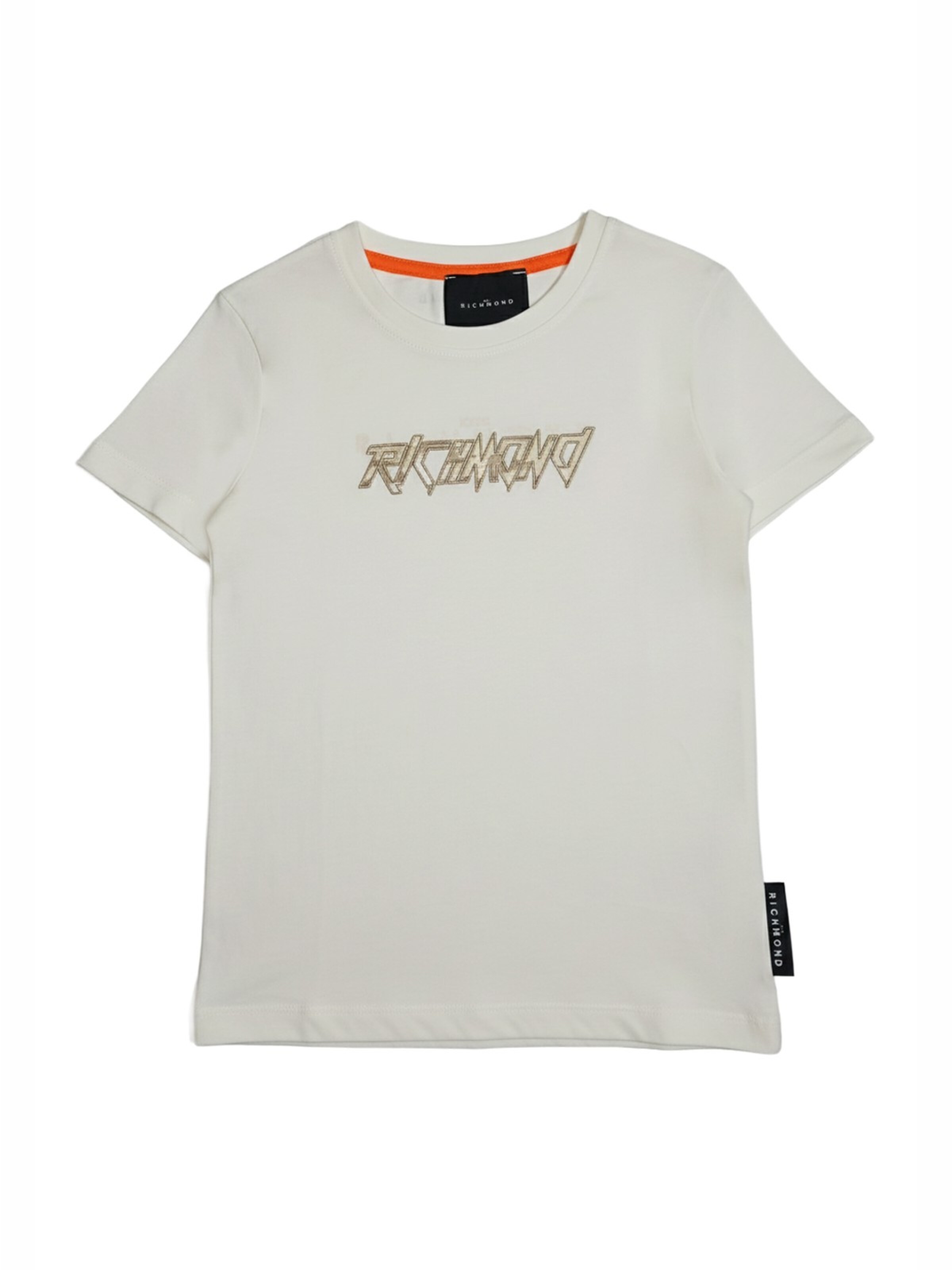 T-Shirt John Richmond en blanc : devant