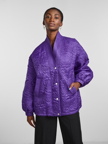 Y.A.S Between-Season Jacket 'Lulu' in Purple: front