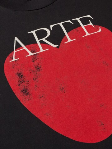Thinking MU - Camiseta ' ART LOVE ' en negro