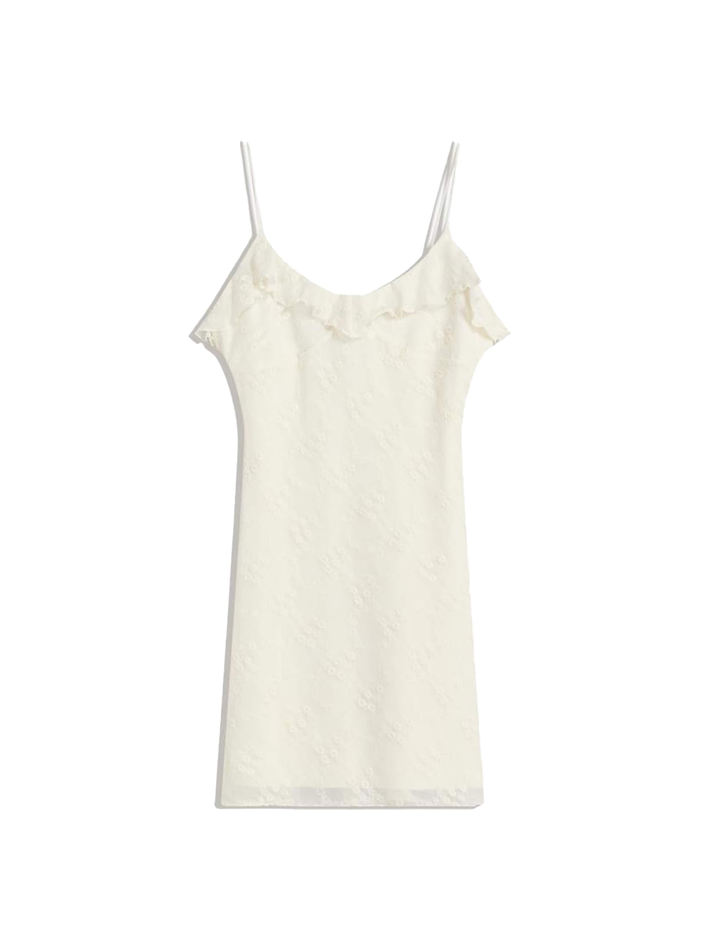 Bershka Jurk in de kleur Ecru, Productweergave