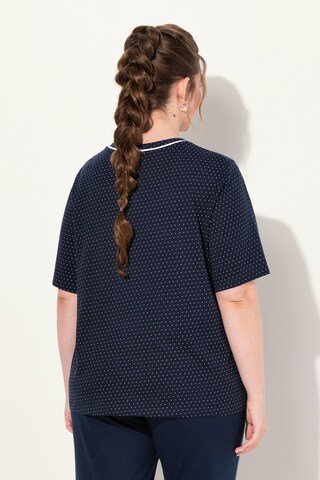 Ulla Popken Pyjama in Blau