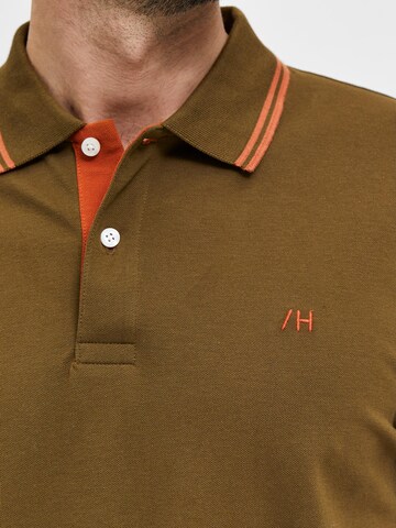 SELECTED HOMME Shirt 'Aze' in Groen