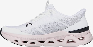 Baskets basses SKECHERS en blanc : devant