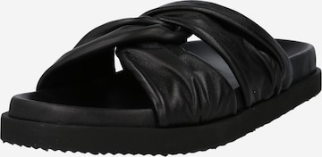 Högl Mules 'ADELE' in Black: front