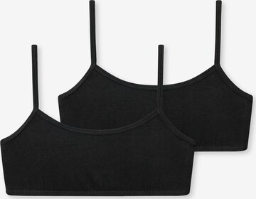 SCHIESSER Bra in Black: front