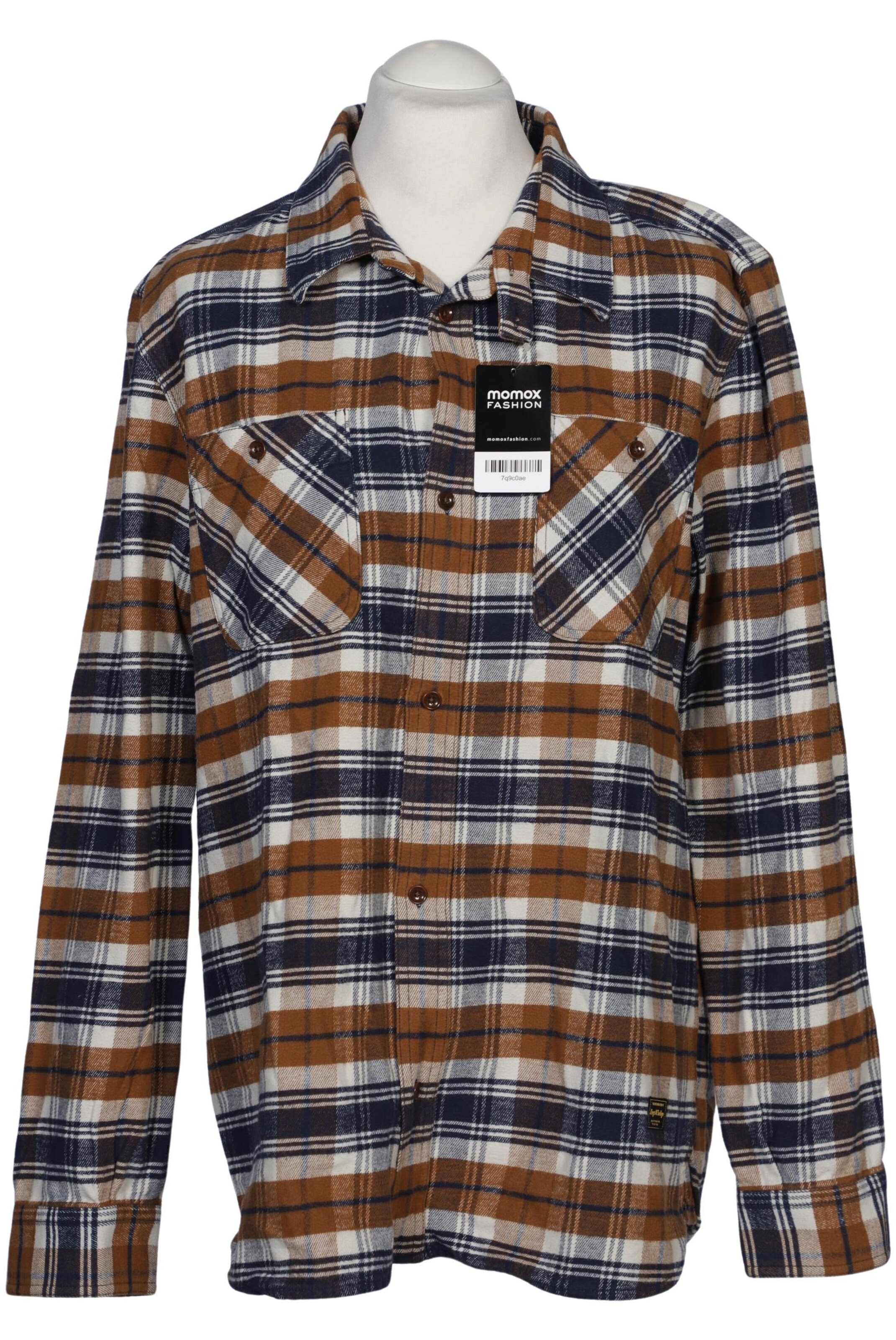 Kings Of Indigo Button Up Shirt in XXL in Mixed colors: front