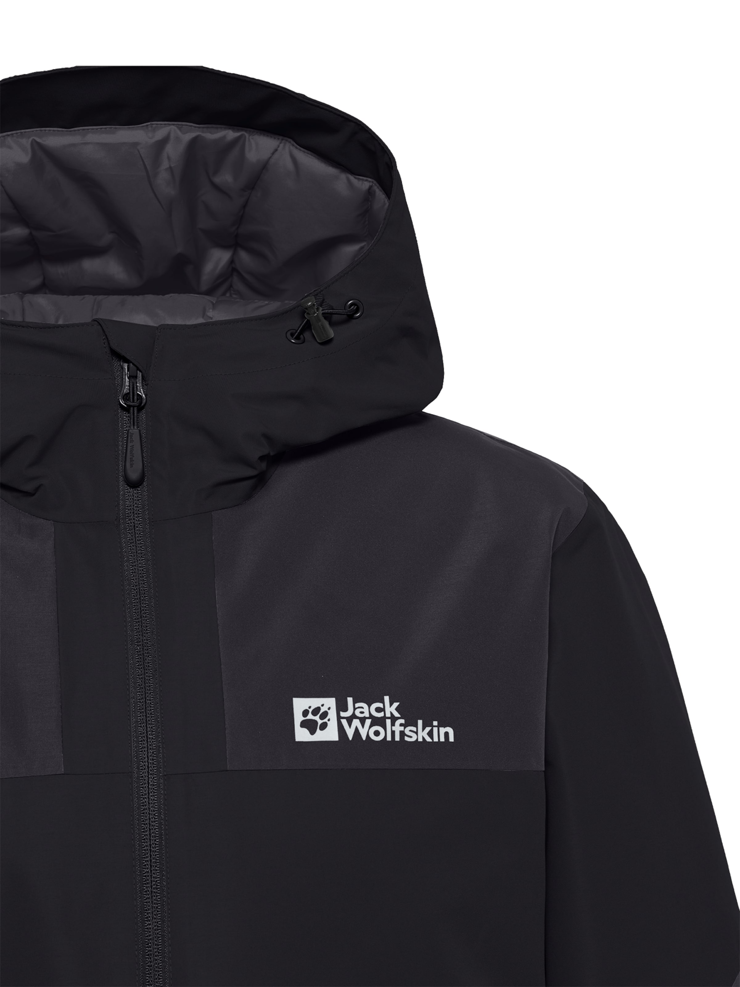 JACK WOLFSKIN Outdoor jacket 'Jasper' in Black