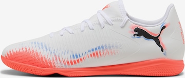 PUMA Soccer Cleats in White: front