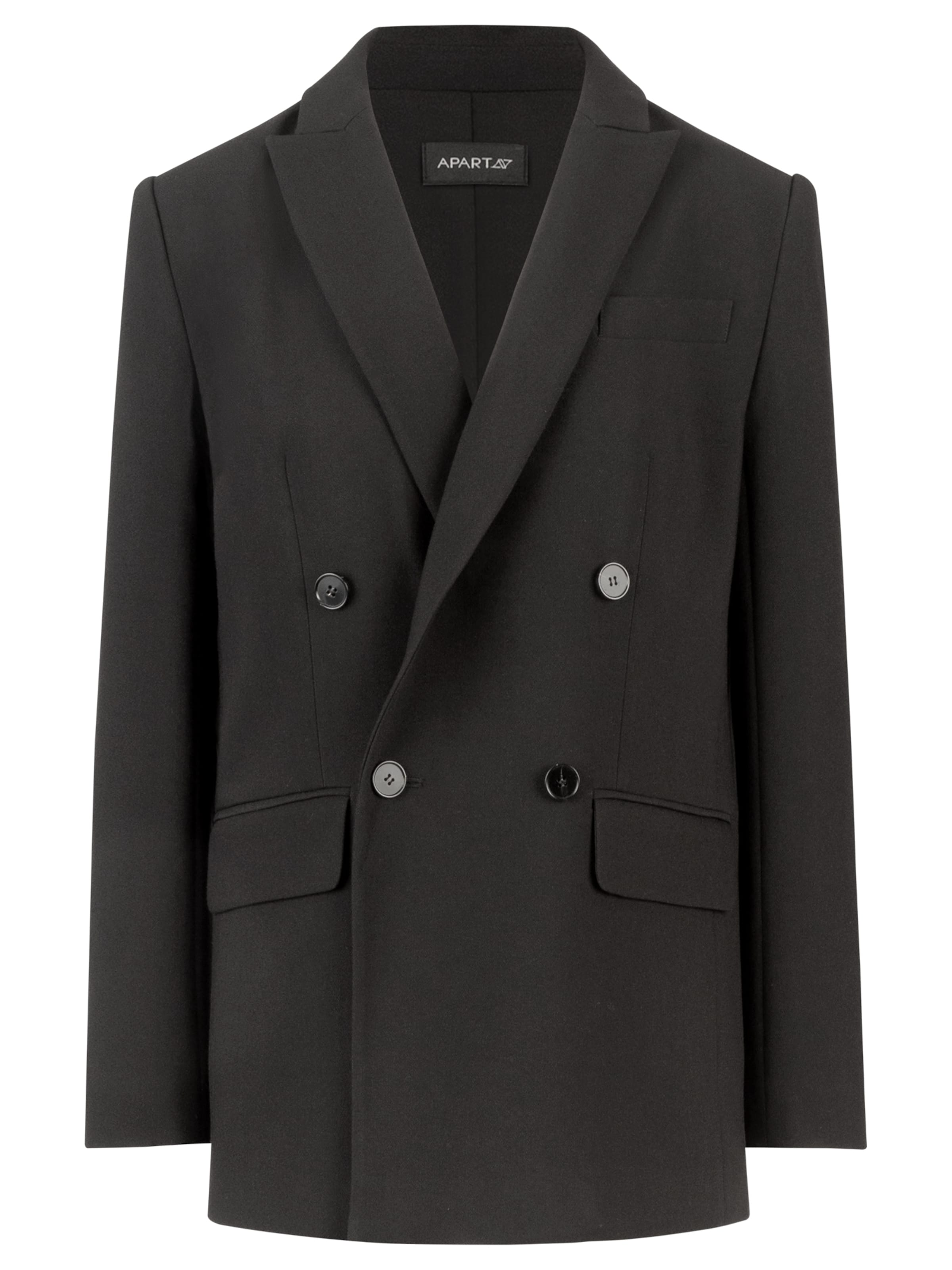 APART Blazer in Schwarz: Vorderseite