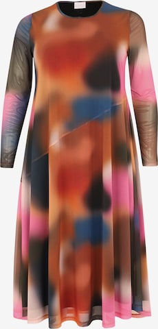 Yoek Dress in Mixed colors: front