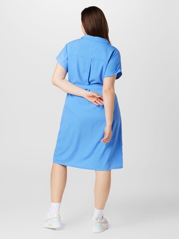 Robe-chemise 'DIEGA' ONLY Carmakoma en bleu