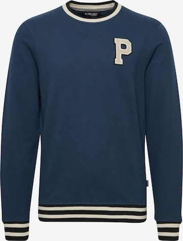 11 Project Sweatshirt in Blauw: voorkant