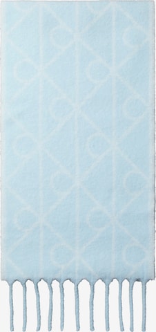 Sciarpa di Calvin Klein in blu: frontale