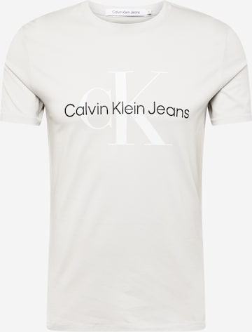 Calvin Klein Jeans - Camisa em cinzento: frente