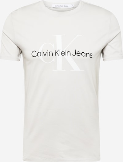 Calvin Klein Jeans Camiseta en greige / negro / offwhite, Vista del producto