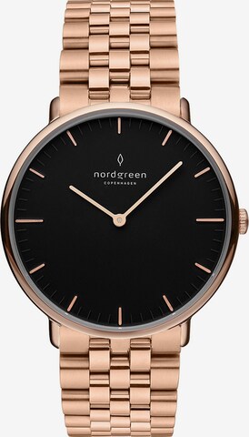 Nordgreen Analog Watch in Pink: front