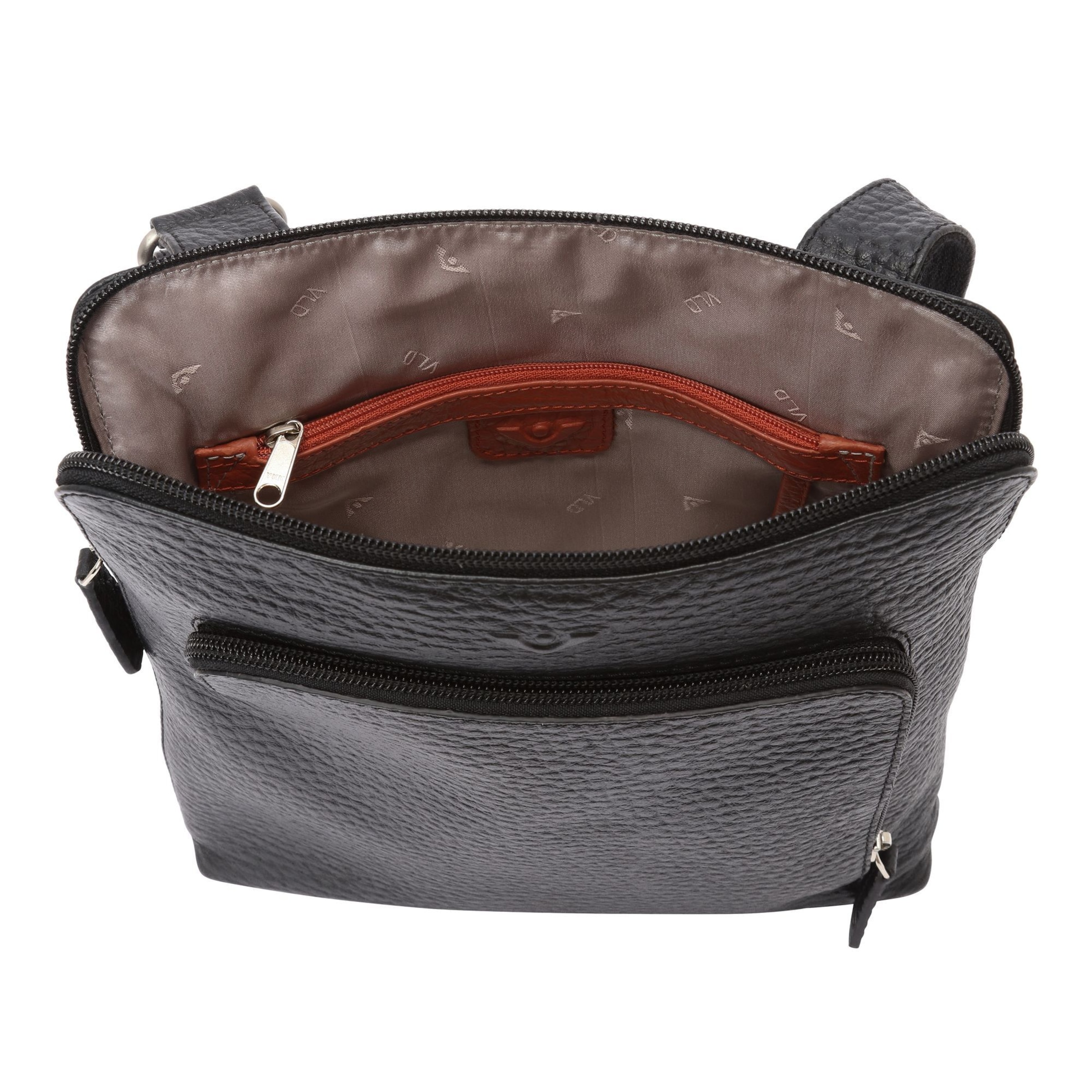 Borsa a tracolla 'Hirsch' di VOi in nero