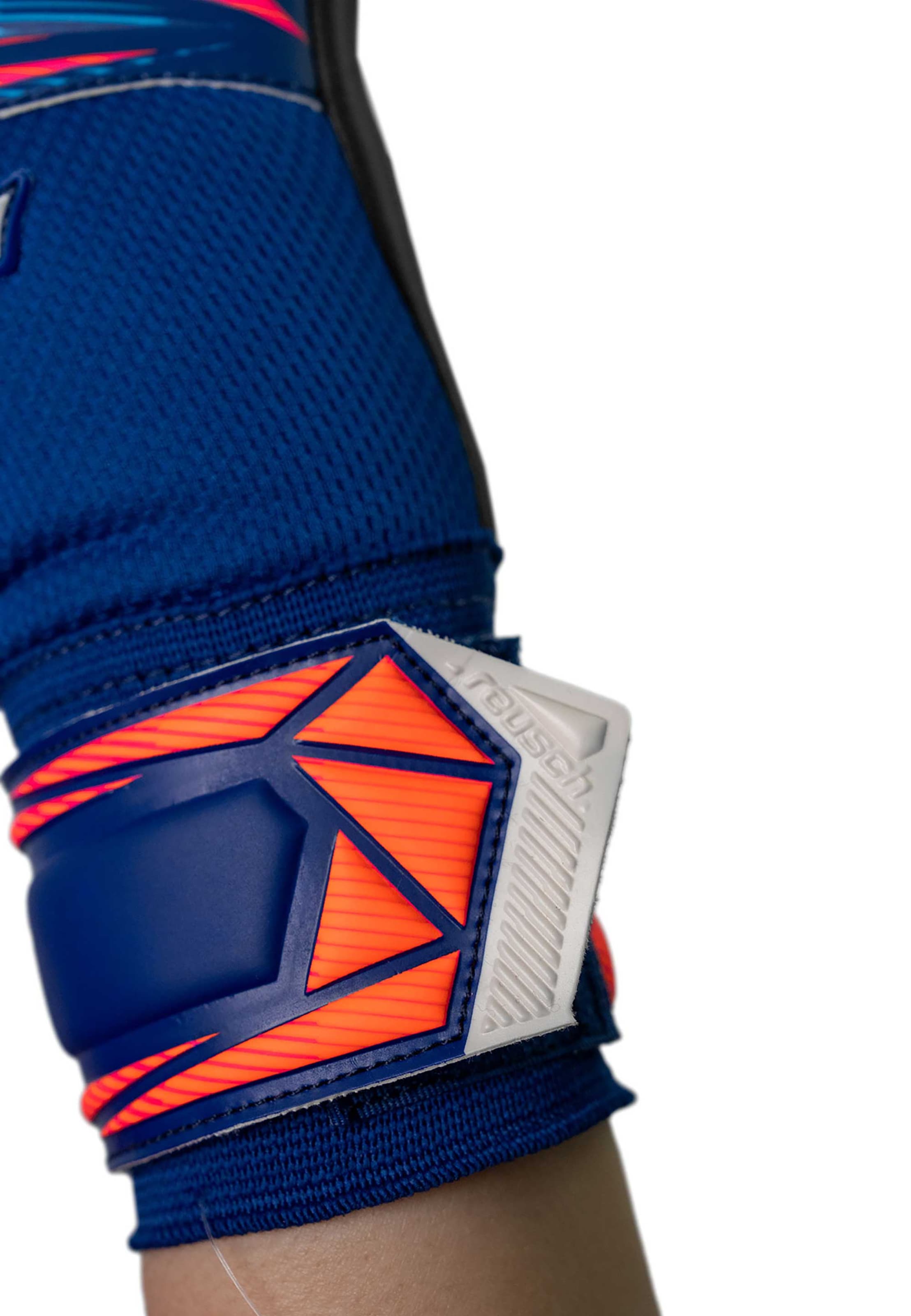 REUSCH Torwarthandschuhe 'Attrakt Infinity Evolution NC Junior' in Blau