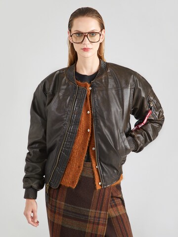 Veste mi-saison 'MA-1 FL' ALPHA INDUSTRIES en marron : devant