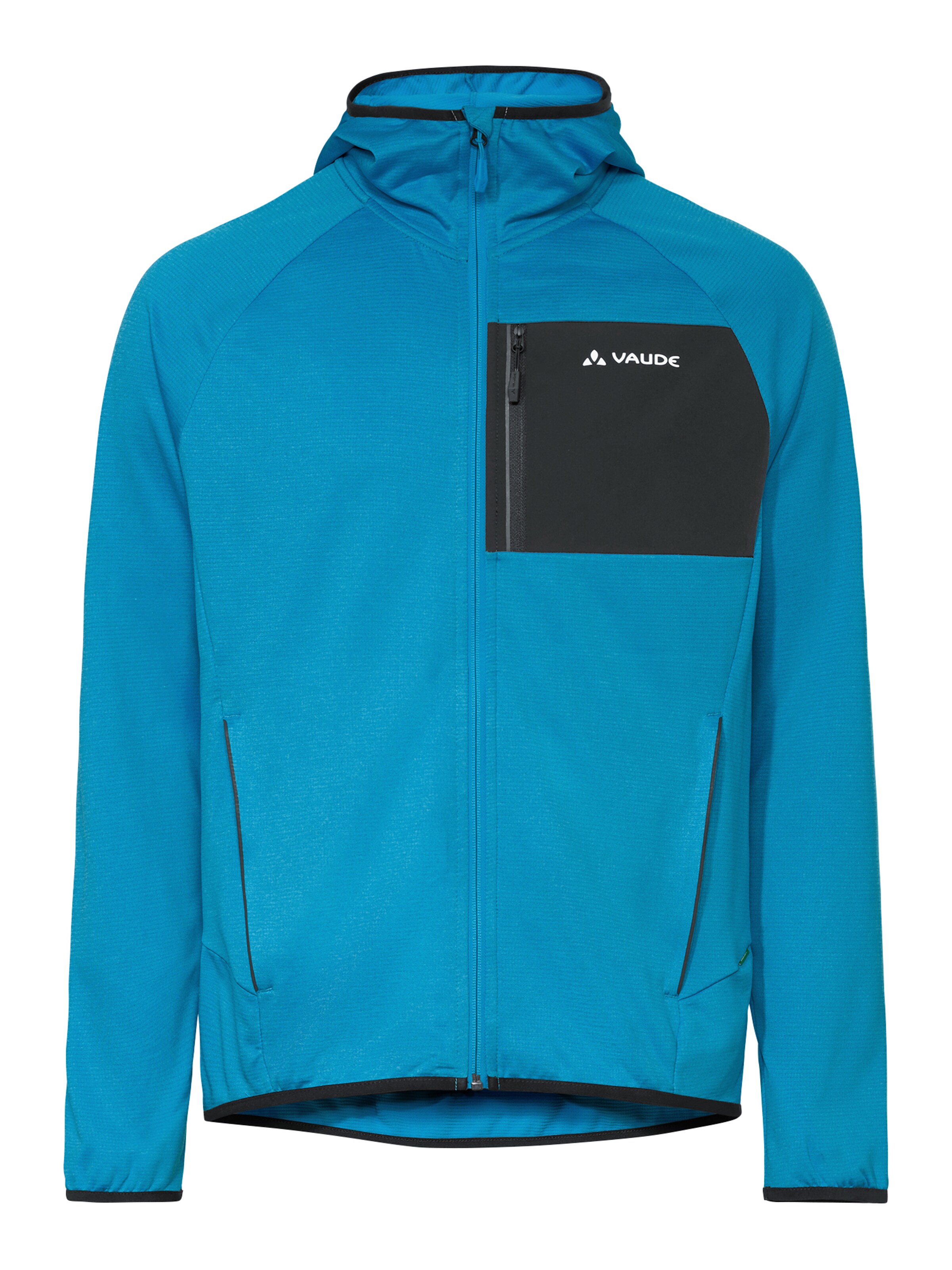 VAUDE Funktionele fleece-jas 'Tekoa II' in de kleur Azuur / Zwart / Wit, Productweergave