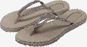 ILSE JACOBSEN T-bar sandals 'CHEERFUL03G' in Grey