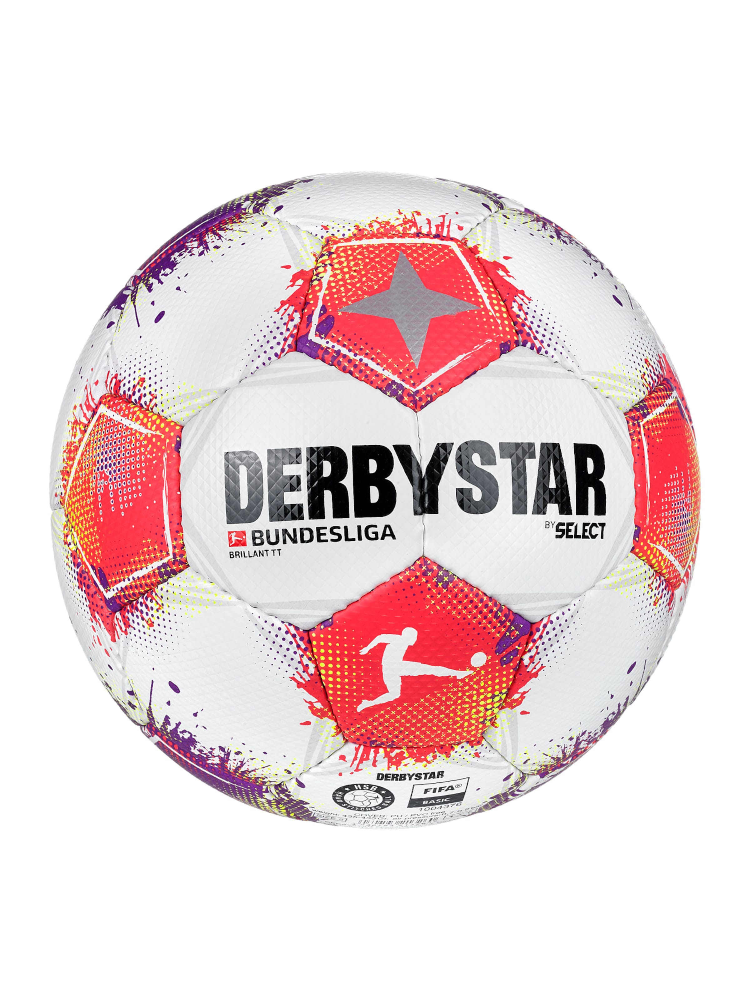 DERBYSTAR Ball in White: front