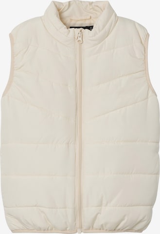 Gilet NAME IT en beige : devant