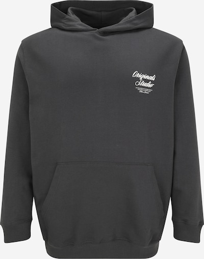 Megztinis be užsegimo 'JORNORREBRO' iš JACK & JONES, spalva – bazalto pilka / balta, Prekių apžvalga