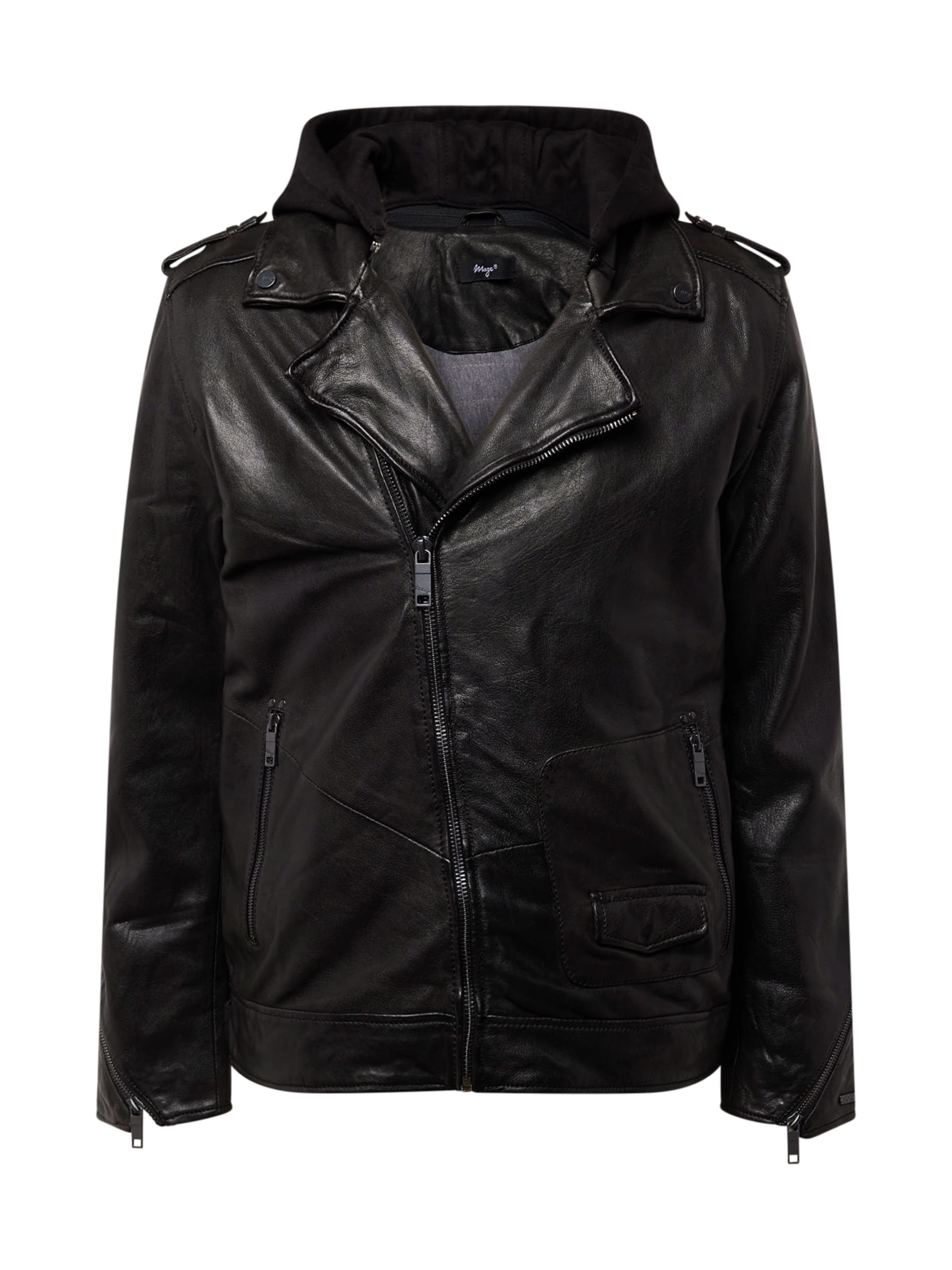 Maze Between-season jacket in Black: front