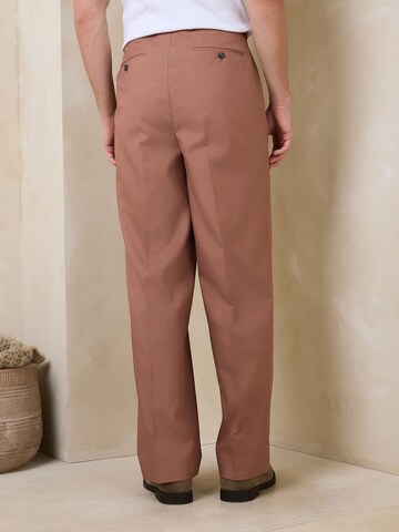Next Loose fit Trousers with creases in Brown