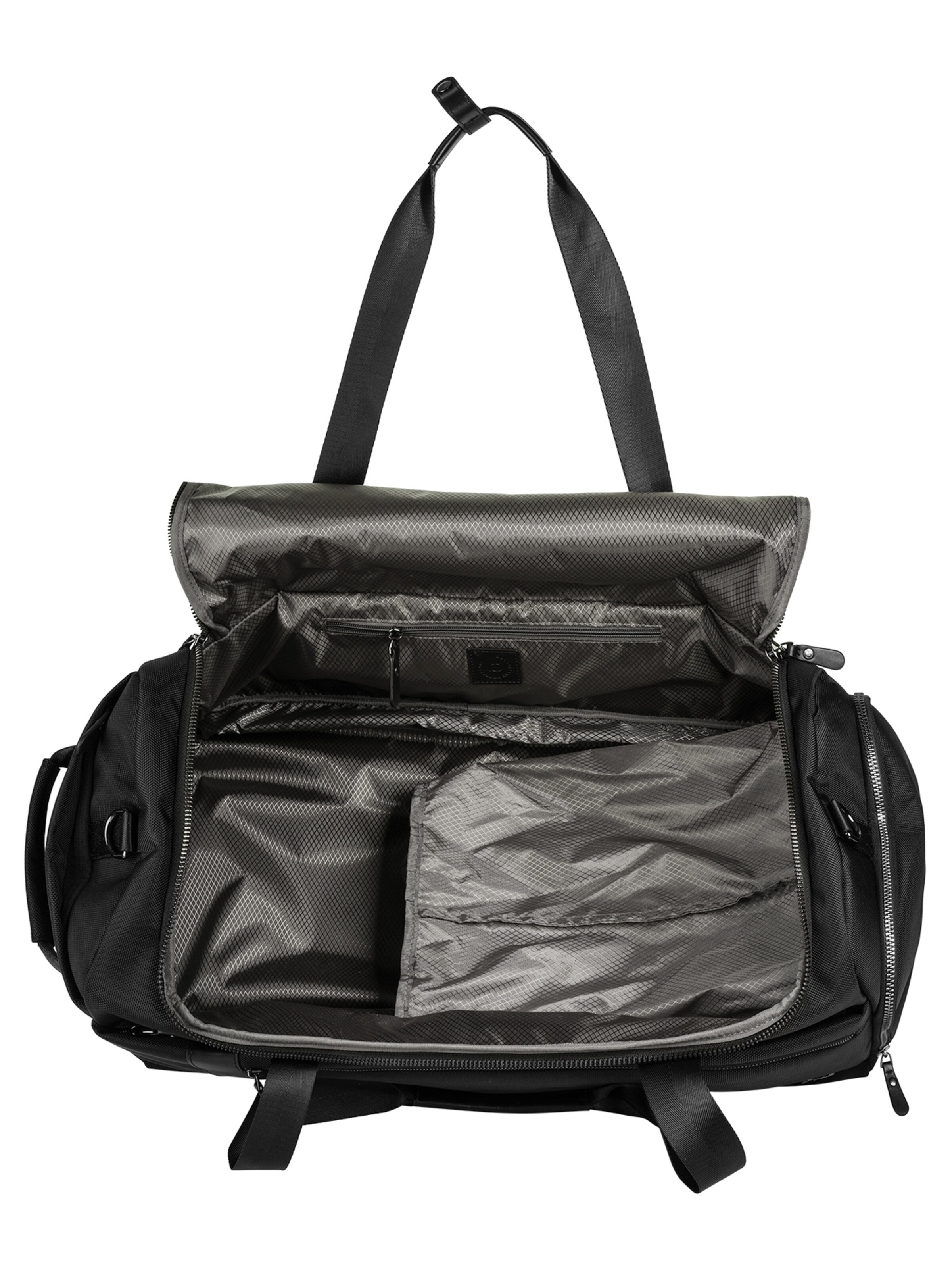 Sac de voyage 'NERO' bugatti en noir