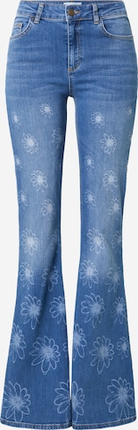 Fabienne Chapot Flared Jeans 'Eva' in Blue: front