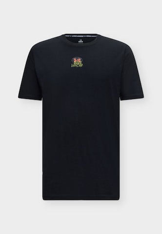 T-Shirt fonctionnel UNDER ARMOUR en noir : devant