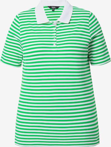 T-shirt Ulla Popken en vert : devant