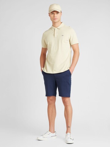 BLEND Regular Chinohose in Blau