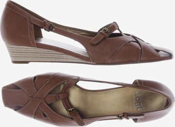 Högl Flats & Loafers in 41 in Brown: front