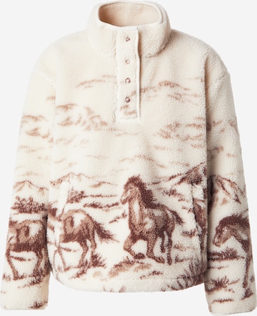 smėlio LEVI'S ® Megztinis 'Kasey Sherpa Pullover': priekis