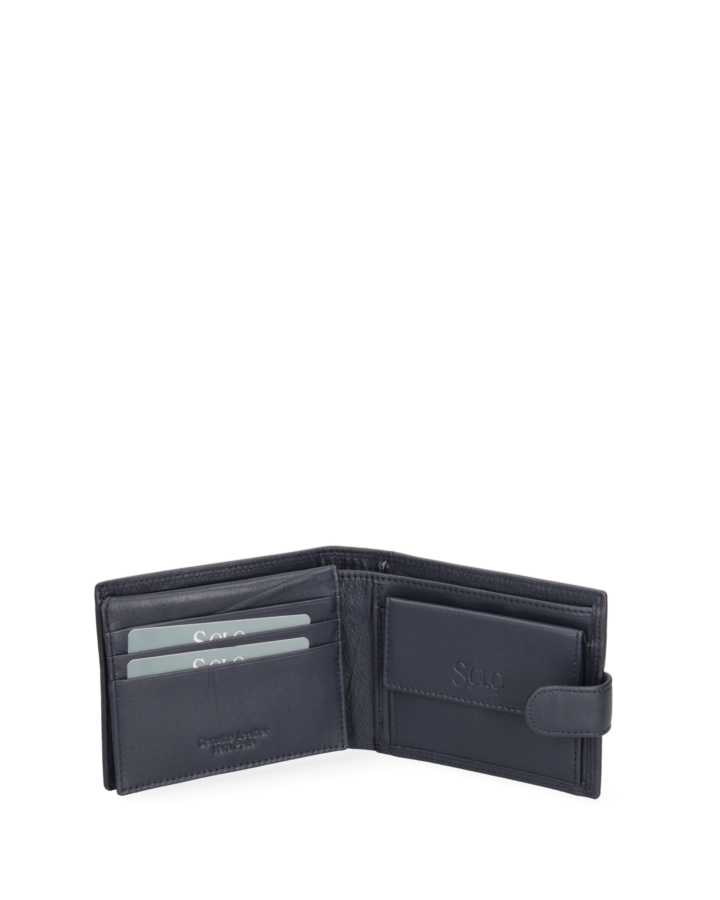 Portamonete di Solo Soprani in blu