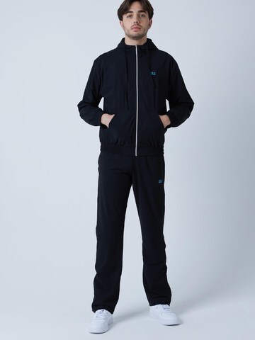 SPORTKIND Trainingsjacke 'Trainingsjacke'‌‌‌‌‌‌‌‌‌ in Schwarz: Vorderseite