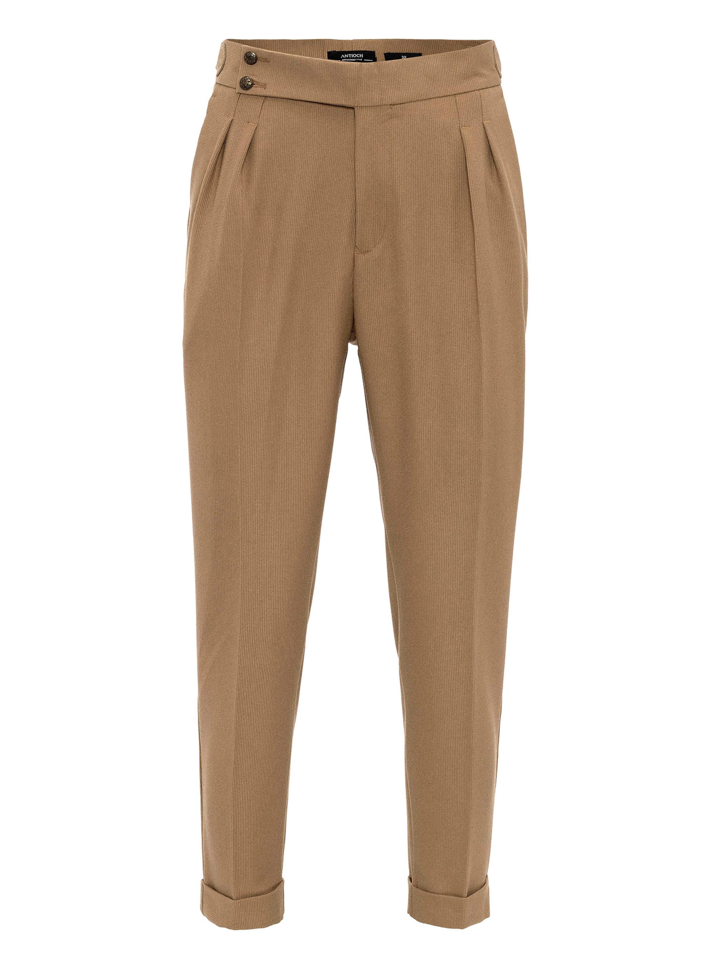 Antioch Обычный Штаны в Бежевый: спереди