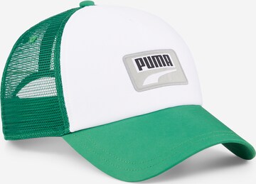 Cappello da baseball di PUMA in verde: frontale