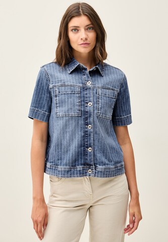 CECIL Shirt in Blue: front