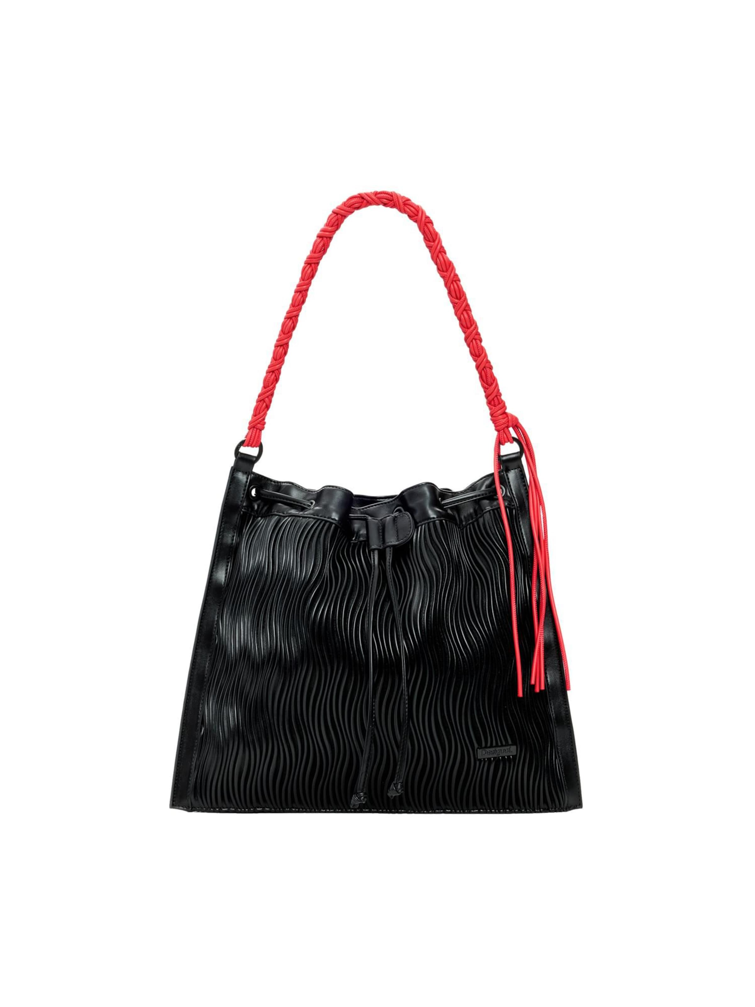 melns Desigual Mugursoma: no priekšpuses