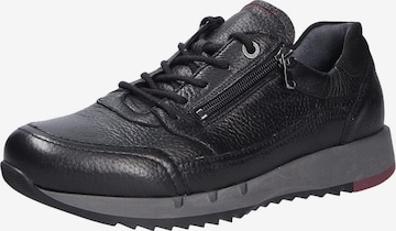 WALDLÄUFER Lace-Up Shoes in Black: front