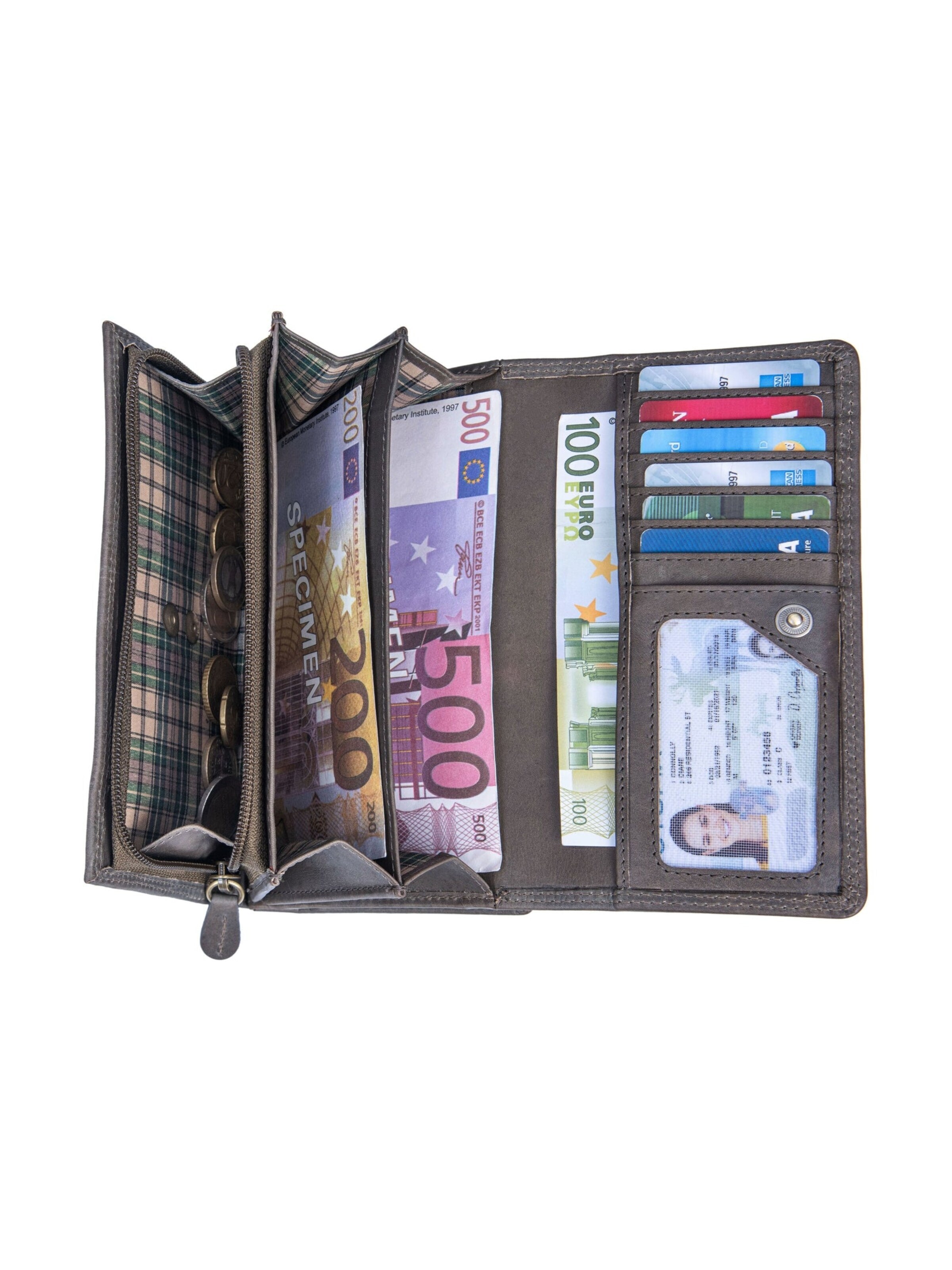 Benthill Wallet in Grey