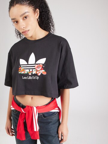 ADIDAS ORIGINALS Shirt 'NELSON' in Black: front